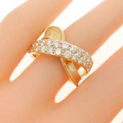 Nhẫn kim cương K18YG 1.37CT - Hàng hiệu Authentic 852509