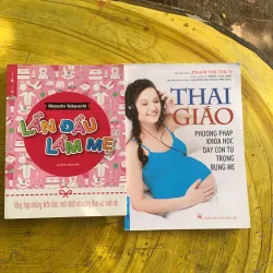 COMBO LẦN ĐẦU LÀM MẸ & THAI GIÁO PPKH DẠY CON TỪ TRONG BỤNG MẸ