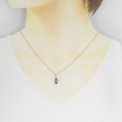 K18YG Amethyst Necklace - Hàng hiệu Authentic 860680