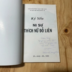 II Tựa sách: Kỷ Yếu _ Ni Sư Thích Nữ Đỗ Liên - PL. 2542. 1998 474084