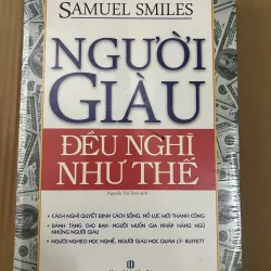 Người giàu đều nghĩ như thế