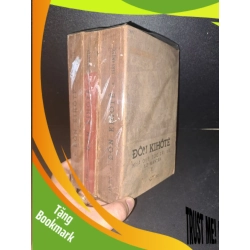 (TẶNG BOOKMARK) Bộ 3 cuốn Dôn Kihote nhà quý tộc tài ba xứ Mantra (tập 1+2+3) mới 60% bẩn bìa, ố vàng, mọt bìa, rách gáy 1983 Xervantex RBK1604 VĂN HỌC