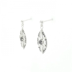 K18WG Bông tai Hoa Kim cương 0.48CT - Hàng hiệu Chính hãng 868356