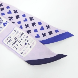 Khăn quàng cổ JEU DE CARTES của Hermès - Hàng hiệu Authentic 807364