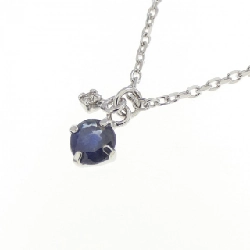 K10WG Sapphire Necklace - Hàng hiệu Authentic 864605