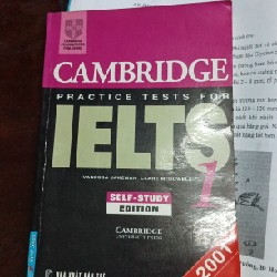 Cambridge English for IELTS 1và 2  18563