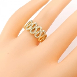 Nhẫn kim cương K18YG 0.50CT 672863