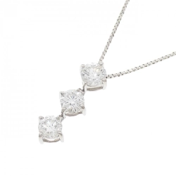 Dây chuyền kim cương ba viên PT900/PT850 1.020CT - Hàng hiệu Authentic 860306