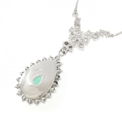 Dây chuyền Emerald PT900/PT850 10.56CT - Hàng hiệu Chính hãng 858394