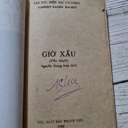 Giờ xấu | tiểu thuyết của Marquez 322374