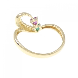 Nhẫn đá màu K18YG 671745