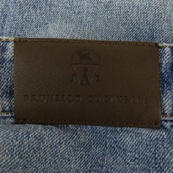 BRUNELLO CUCINELLI Quần jeans denim chính hãng có đai bóng MA095P5847 - Hàng hiệu Authentic 818400