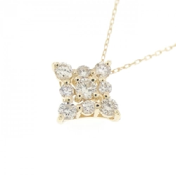 K10YG Dây chuyền kim cương 0.20CT - Hàng hiệu Chính hãng 865795