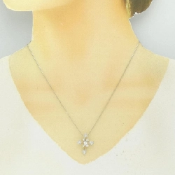 Dây chuyền kim cương PT900/PT850 0.52CT - Hàng hiệu Authentic 860308