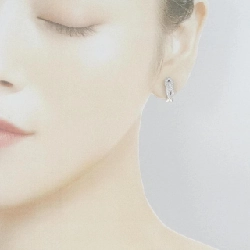 Bông tai kim cương K18WG/K14WG 0.35CT - Hàng hiệu Authentic 877265