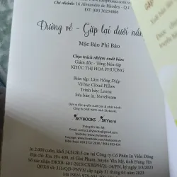 Đường về gặp lại dưới nắng mai - Mặc Bảo Phi Bảo 933570