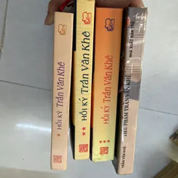 Hồi ký trần văn khê và tiểu phẩm (4 cuốn bìa cứng) 553218
