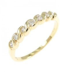 Nhẫn kim cương K18YG 0.13CT