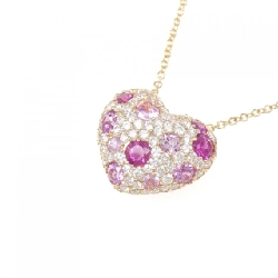 Ponte Vecchio Dây chuyền hình trái tim Sapphire 1.21CT - Hàng hiệu Chính hãng 840799