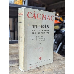 TƯ BẢN PHÊ PHÁN KHOA KINH TẾ CHÍNH TRỊ - CÁC MÁC 141736