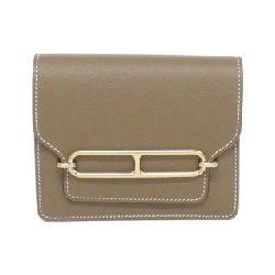 【Sản phẩm chưa sử dụng】Ví Hermes Luri Slim Bicolor 082212CP