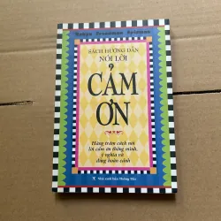 Sách hướng dẫn nói lời cảm ơn