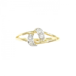 Nhẫn kim cương K18YG/K18WG 671377