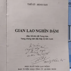 Sách - Gian Lao Nghìn Dặm - Thế Kỷ, Minh San (A1) 564657