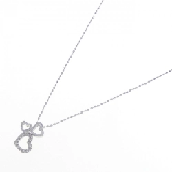 K18WG Dây chuyền kim cương hình trái tim 0.08CT - Hàng hiệu Chính hãng 859267