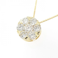 K18YG Hoa Kim Cương Dây Chuyền 1.00CT - Hàng hiệu Chính hãng 857008