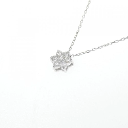 Dây chuyền kim cương K18WG 0.10CT - Hàng hiệu Chính hãng 862871