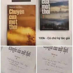 (Chữ ký tác giả) Chuyện của một thời (2 cuốn) - Trịnh Dưỡng 747953