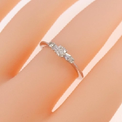 Nhẫn kim cương K18WG 0.22CT 673306