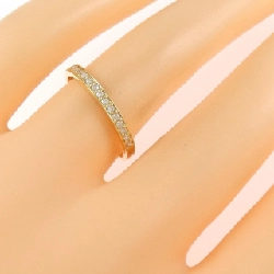 Nhẫn kim cương K18YG Half Eternity 0.15CT - Hàng hiệu Chính hãng 851016