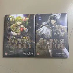 Tập 1 + 2 manga Đại pháp sư thư viện
