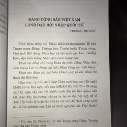 Hội nhập quốc tế - Kinh nghiệm của Lào và kinh nghiệm của Việt Nam  709655