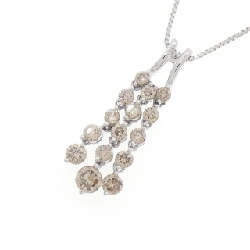 K18WG Dây chuyền kim cương 0.70CT - Hàng hiệu Chính hãng 862006