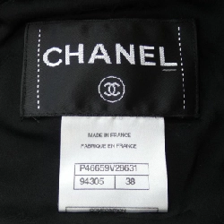Áo khoác không cổ CHANEL P46659V28631 630414