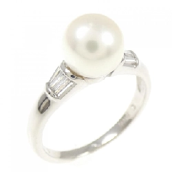 Nhẫn ngọc trai Akoya PT900 7.3mm - Hàng hiệu Chính hãng