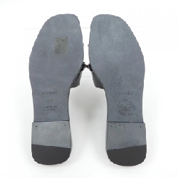 Giày sandal HERMES Julia Kelly Buckle Crepe Medor 242099Z 658475