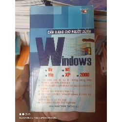 (Sách cũ SCGR) Cẩm Nang Cho Người Dùng Windows (9x, Me, NT, XP, 2000) - Tôn Thất Đông 2002 VAVO-AK2T4 Blogmeo090426