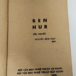 Tác phẩm VH kinh điển của Lewis Wallace: BEN-HUR (tranh vẽ minh họa) 791170
