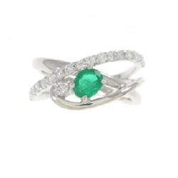 Nhẫn Emerald PT900 0.33CT - Hàng hiệu Chính hãng 852054