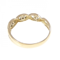 Nhẫn kim cương K18YG/K18WG 0.045CT 666854