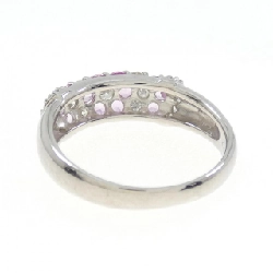 Nhẫn Sapphire Hoa K18WG 0.50CT 672191