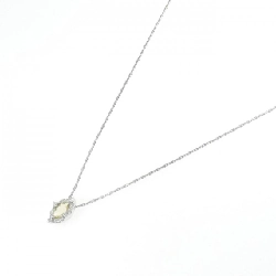 K18WG Dây chuyền Quarzt 0.32CT - Hàng hiệu Chính hãng 858635