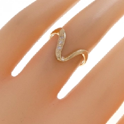 K18YG Nhẫn Kim Cương - Hàng hiệu Chính hãng 853932