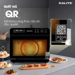 Nồi chiên hơi nước Kalite Steam Fusion Pro 4in1 20L chiên hấp nưỡng rã đông chính hãng 573036