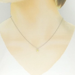 Dây chuyền kim cương PT900/PT850 0.328CT FIY SI1 cắt hình đặc biệt - Hàng hiệu Authentic 872410