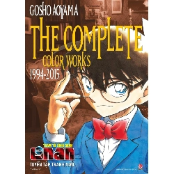 Thám Tử Lừng Danh Conan - Tuyển Tập Tranh Màu - The Complete Color Works 1994-2015 ( Bìa Cứng ) - Gosho Aoyama